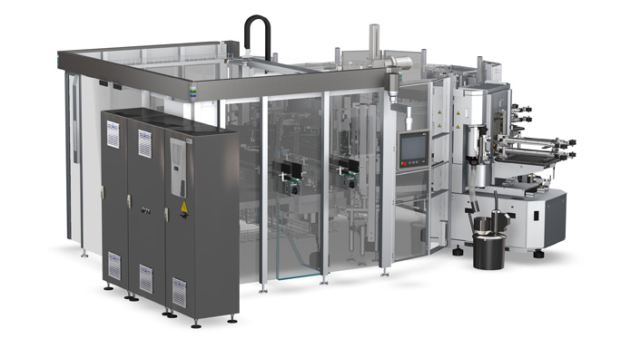 Die Kaltleim-Etikettiermaschine KHS Innoket Neo KL